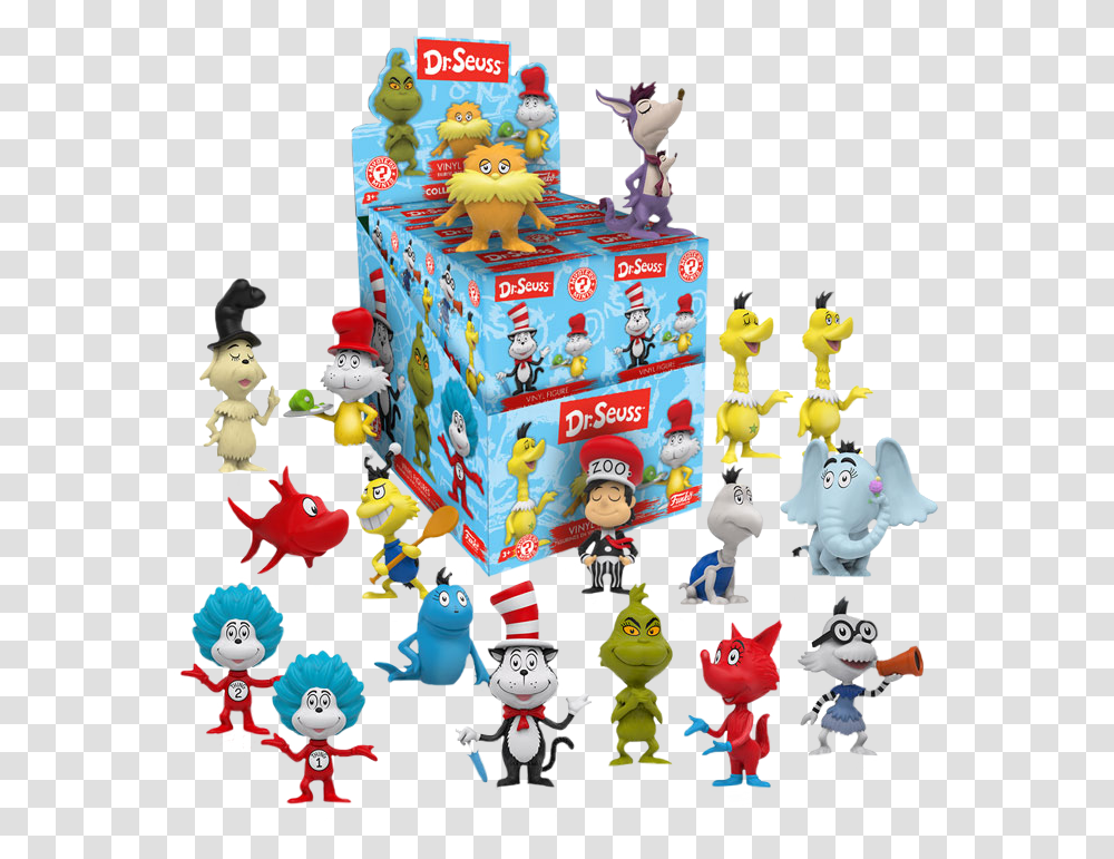 Dr Seuss Mystery Mini Blind Box, Advertisement, Poster, Super Mario, Robot Transparent Png