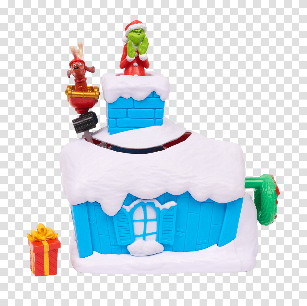 Dr Seuss The Grinch Pack Figure Playset, Wedding Cake, Indoors, Birthday Cake Transparent Png