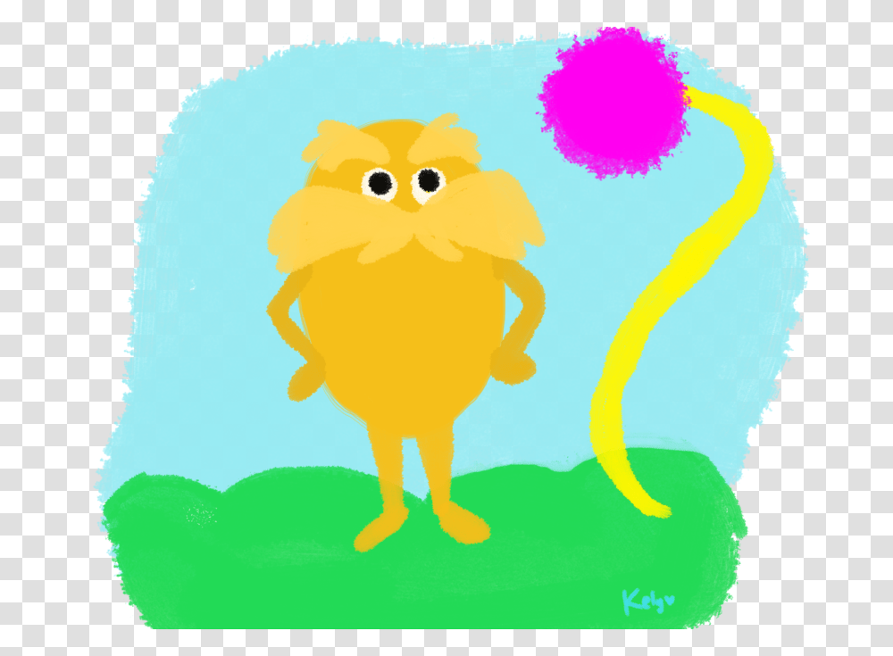 Dr Seusss Handprint Lorax Art, Animal, Bird, Poultry Transparent Png