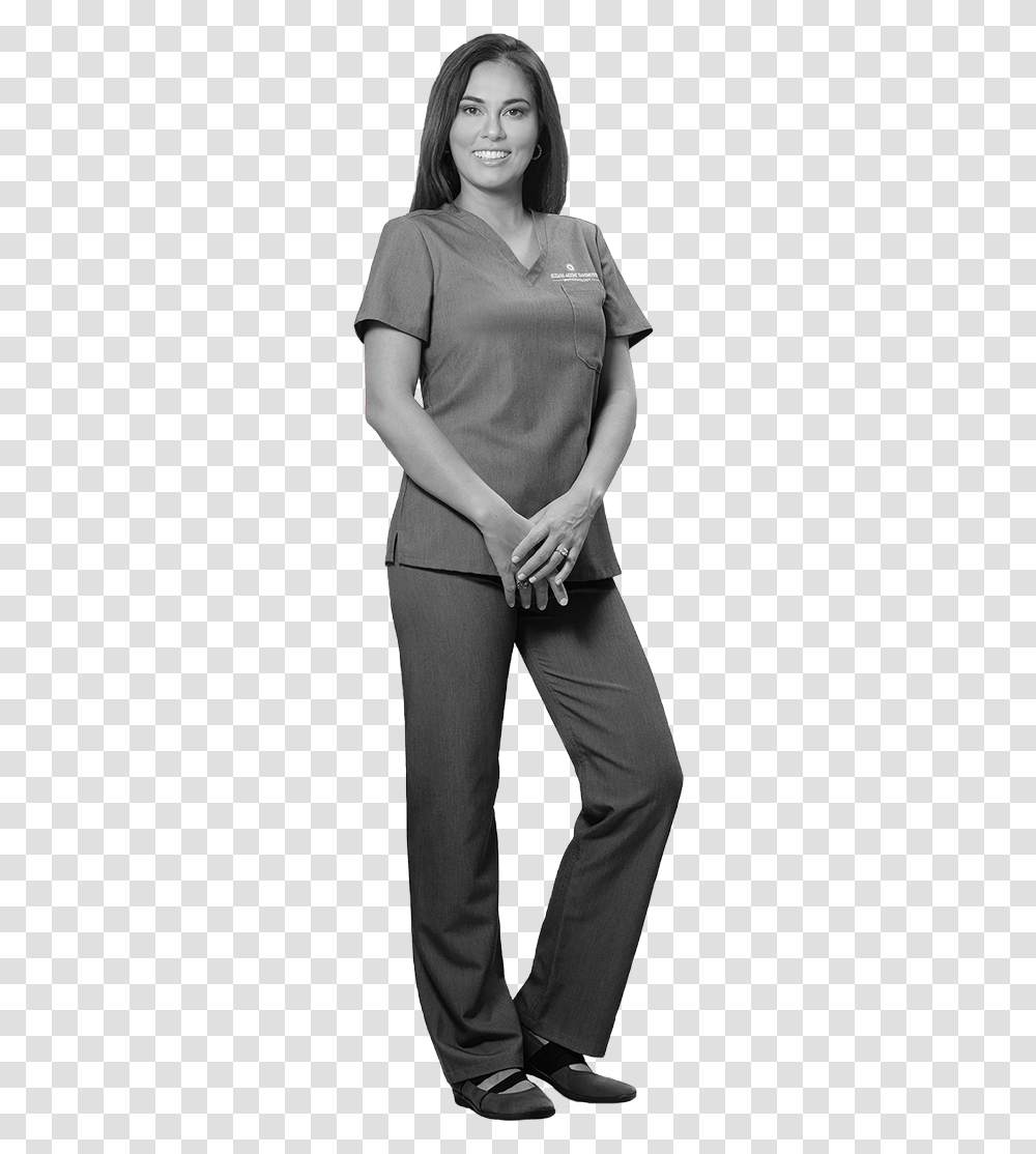 Dr Tanimoto Standing, Person, Pants, Finger Transparent Png