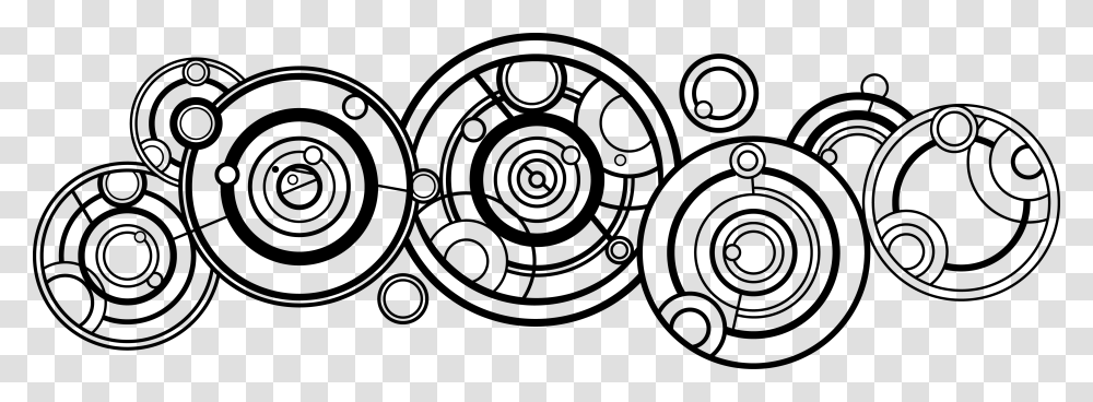 Dr Who Clipart Group With Items, Spiral, Pattern, Rotor Transparent Png