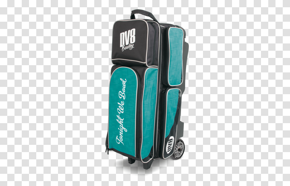 Dr3700 014 Circuit Triple Roller Teal Teal 3 Ball Rolling Bowling Bag, Sport, Sports, Golf Club, Mobile Phone Transparent Png