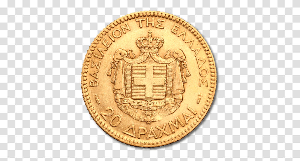 Drachma Gold Coin Reverse Drachma, Rug, Money Transparent Png