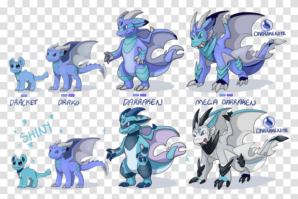 Dracket Drako As A Pokemon By Darkodraco Fur Affinity Gen 8 Pokemon Redesign, Dragon, Statue, Sculpture, Art Transparent Png