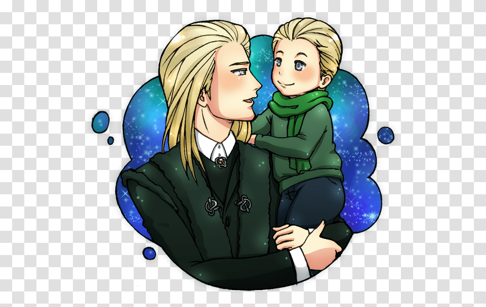 Draco Malfoy Harry Potter Draco X Lucius, Comics, Book, Manga, Person Transparent Png