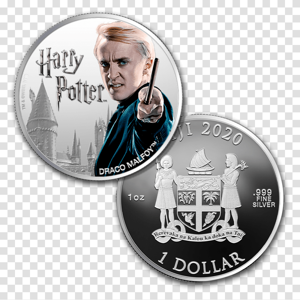 Draco Malfoy, Person, Human, Disk, Coin Transparent Png