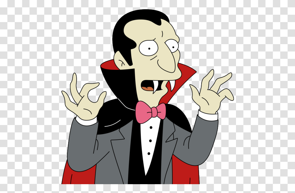 Dracula De Los Simpson Download Dracula De Los Simpson, Performer, Person, Human, Magician Transparent Png