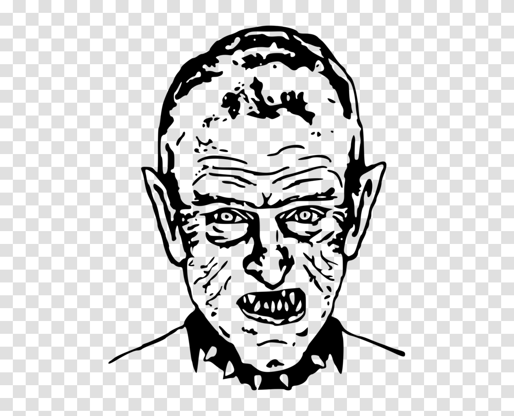 Dracula Horror Fiction Frankenstein Drawing, Gray, World Of Warcraft Transparent Png