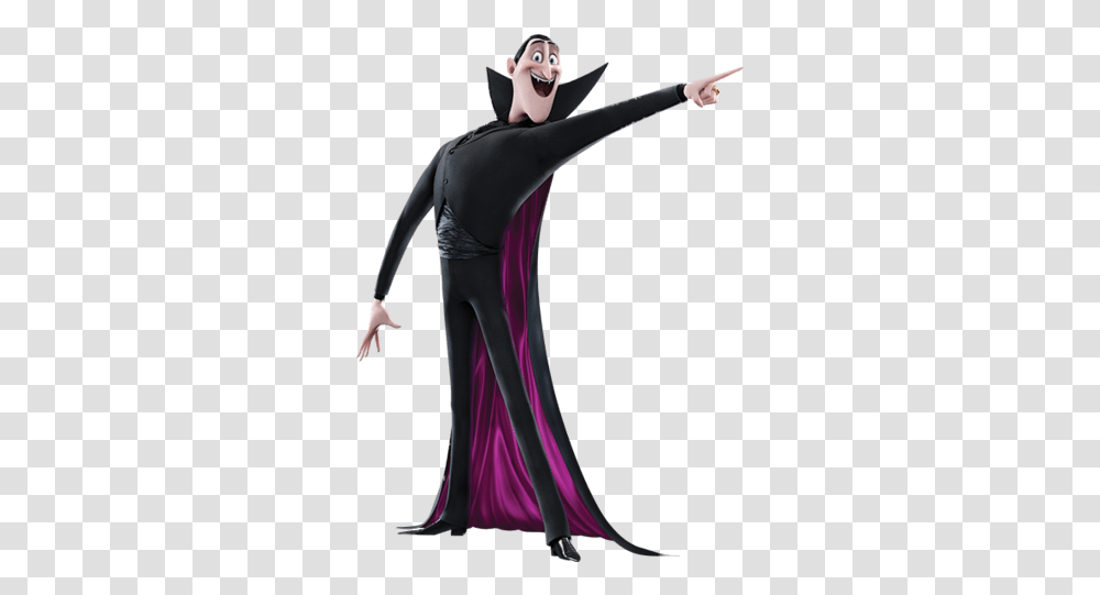 Dracula Pointing Out Dracula Hotel Transylvania Characters, Person, Human, Dance, Dance Pose Transparent Png