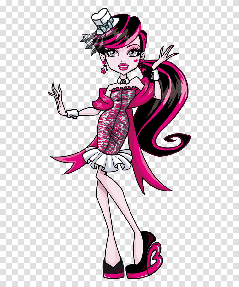 Draculaura Monster High Characters, Person, Human, Costume Transparent Png