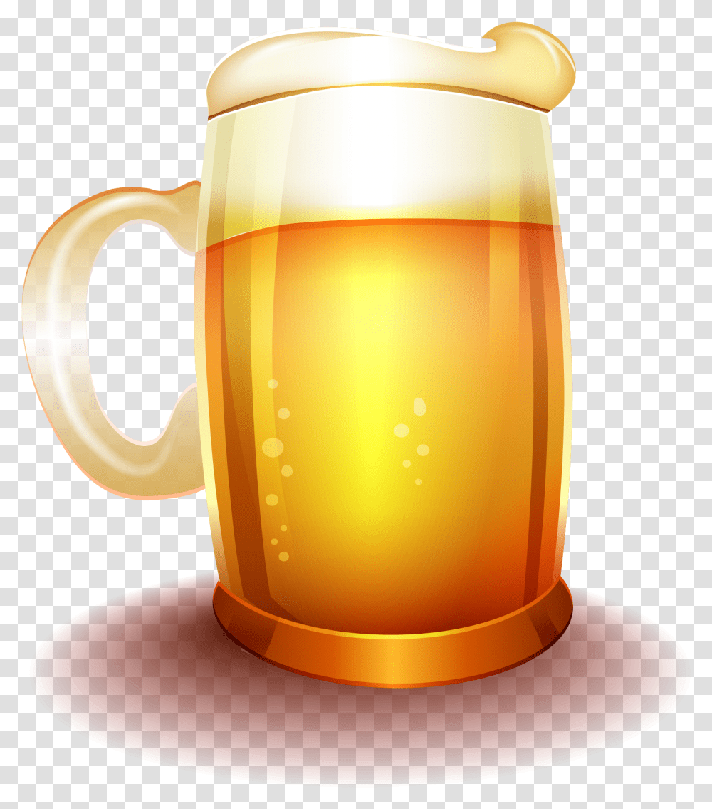 Draft Beer Vector, Lamp, Glass, Stein, Jug Transparent Png