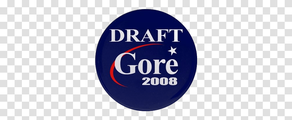 Draft Gore 2008 Circle, Logo, Symbol, Trademark, Badge Transparent Png