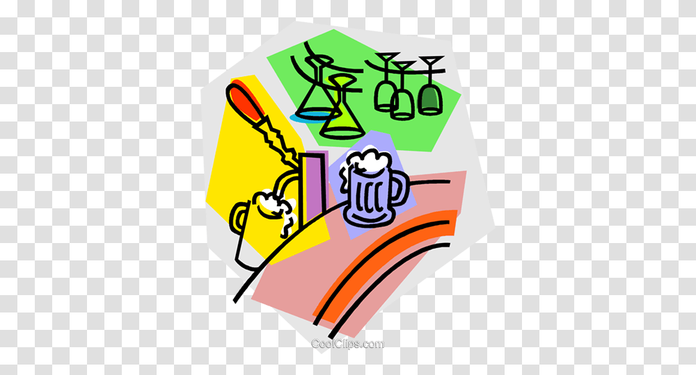 Draft Machine In A Bar Royalty Free Vector Clip Art Illustration, Label, Advertisement Transparent Png