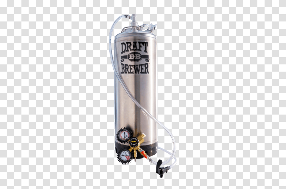 Draft Single Keg System Northern Brewer, Cylinder, Machine, Shaker, Bottle Transparent Png