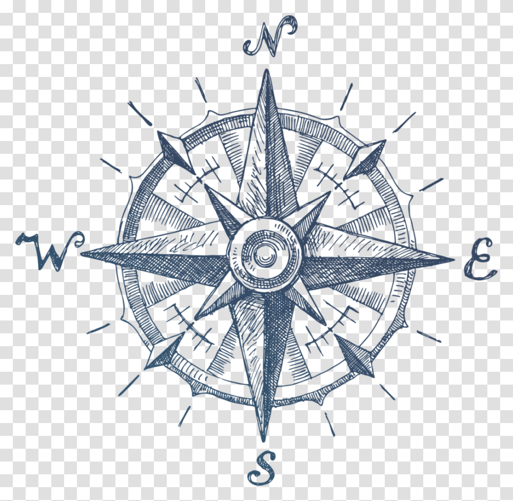 Drafting Compass Nautical Map Compass, Compass Math, Poster, Advertisement Transparent Png