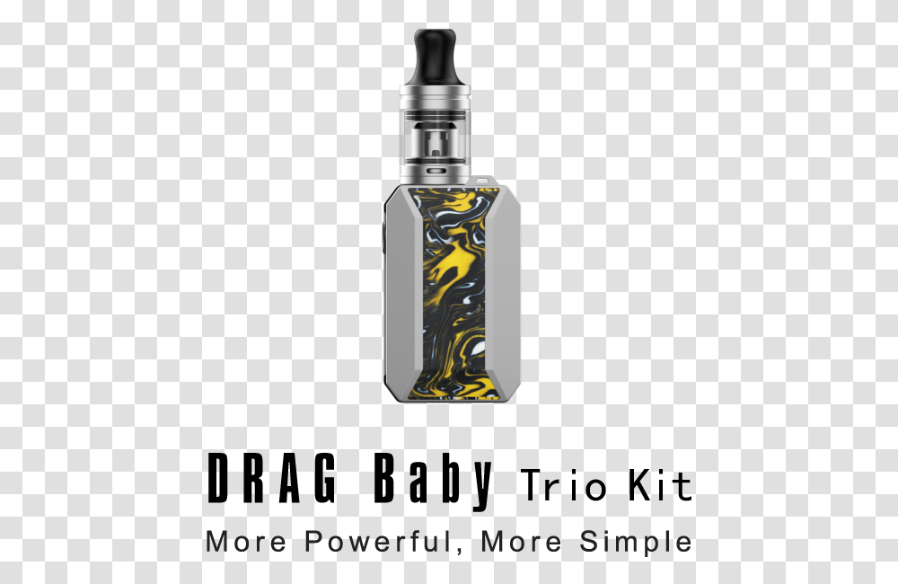 Drag Baby Trio Kit Voo Poo Drag Baby Kit, Bottle, Cosmetics, Perfume, Shaker Transparent Png