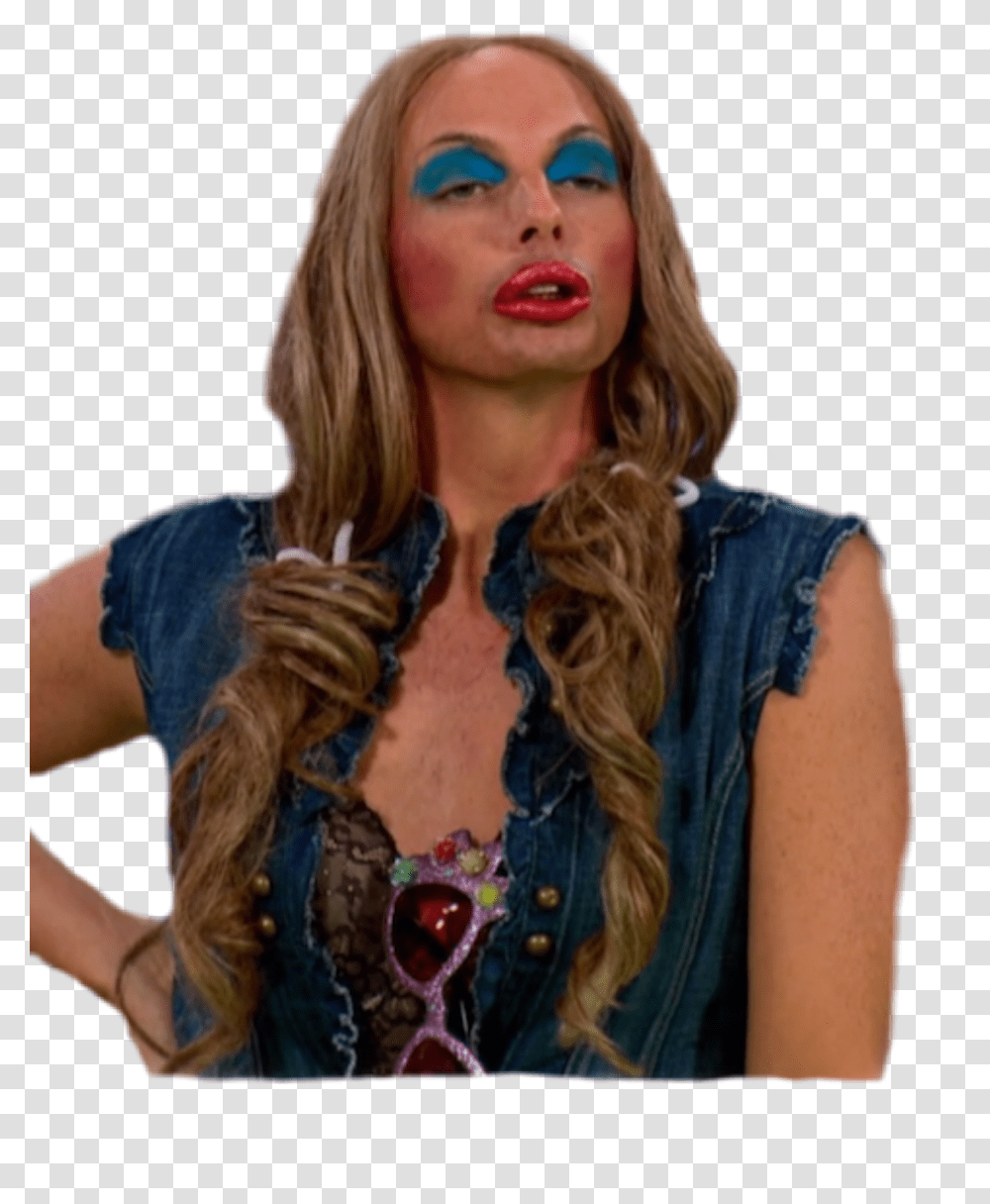 Drag Queen Dragqueen Dressup Makeup Hair Ugly Makeup Running In Rain, Skin, Person, Finger, Performer Transparent Png