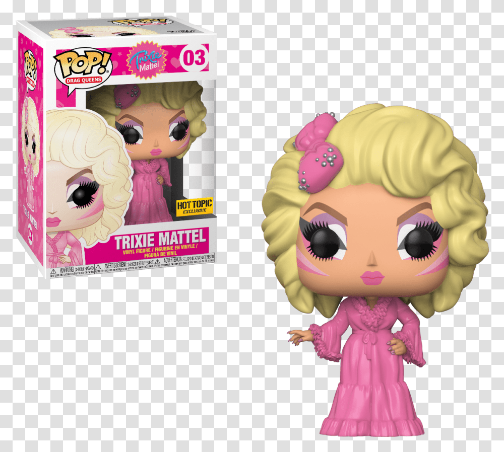 Drag Queen Funko Pop, Doll, Toy, Figurine, Barbie Transparent Png