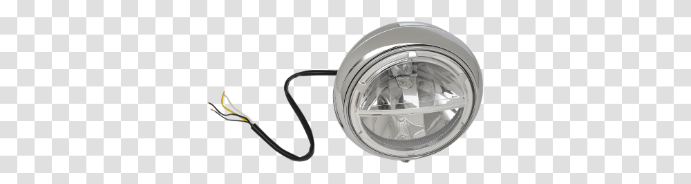 Drag Specialties Headlight Led Chrome, Lighting, Steamer Transparent Png