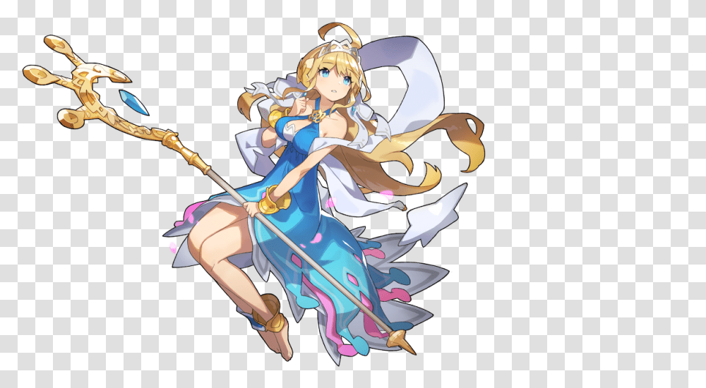 Dragalia Lost Female Characters Clipart Download Dragalia Lost Characters, Manga, Comics, Book, Person Transparent Png