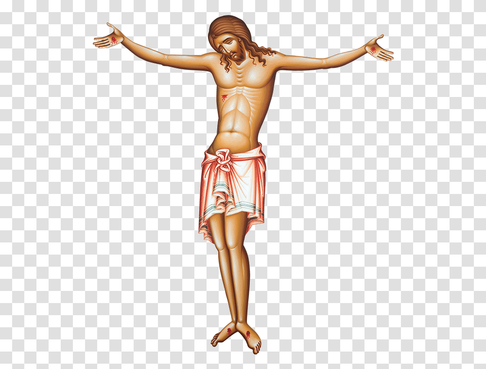 Dragana Djordjevic Christian Cross, Person, Figurine, Gold, Sculpture Transparent Png