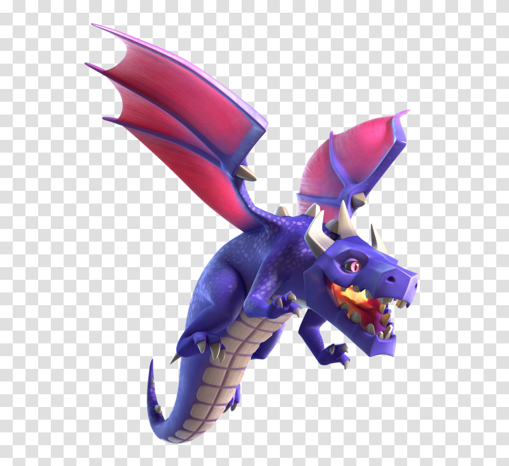 Drago Clash Of Clans Image, Toy, Dragon, Figurine Transparent Png