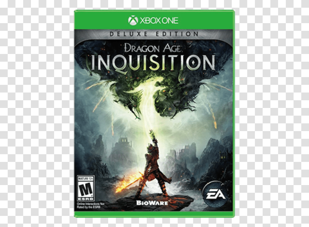 Dragon Age Inquisition Deluxe Edition, Poster, Advertisement, Person, Book Transparent Png