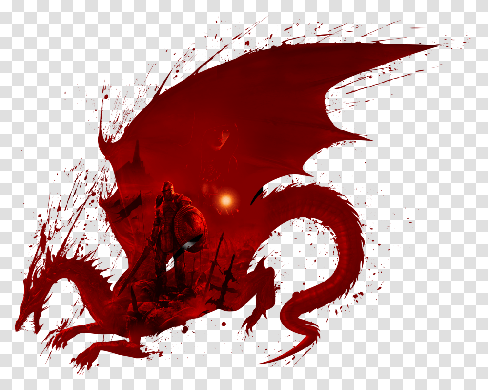 Dragon Age Wiki Red, Poster, Advertisement Transparent Png