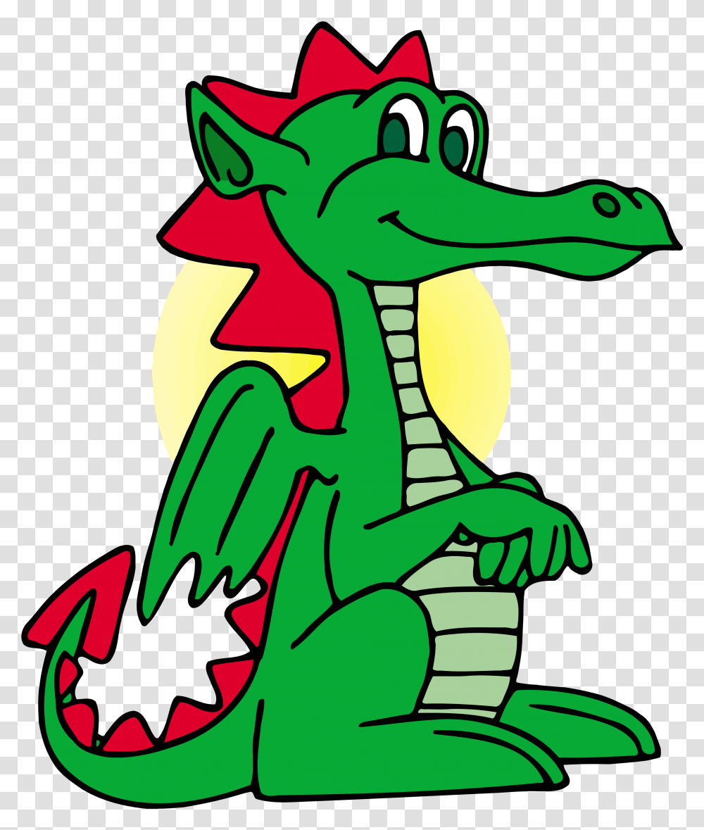Dragon And Sun Clipart Discovery Elementary Deltona Fl, Reptile, Animal Transparent Png