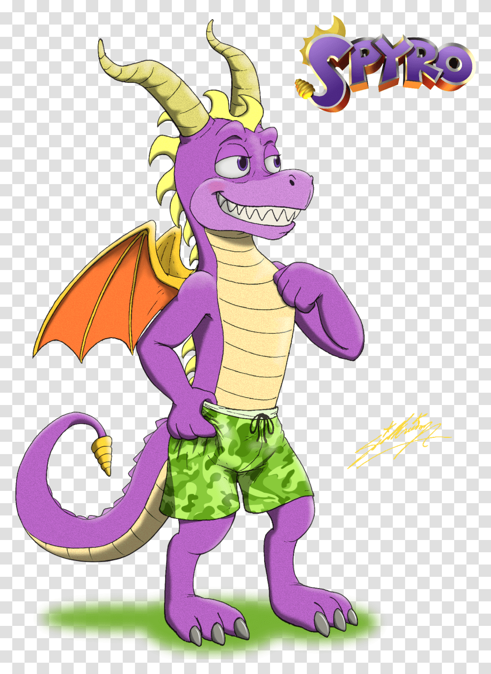 Dragon Anthro Spyro, Person, Human Transparent Png