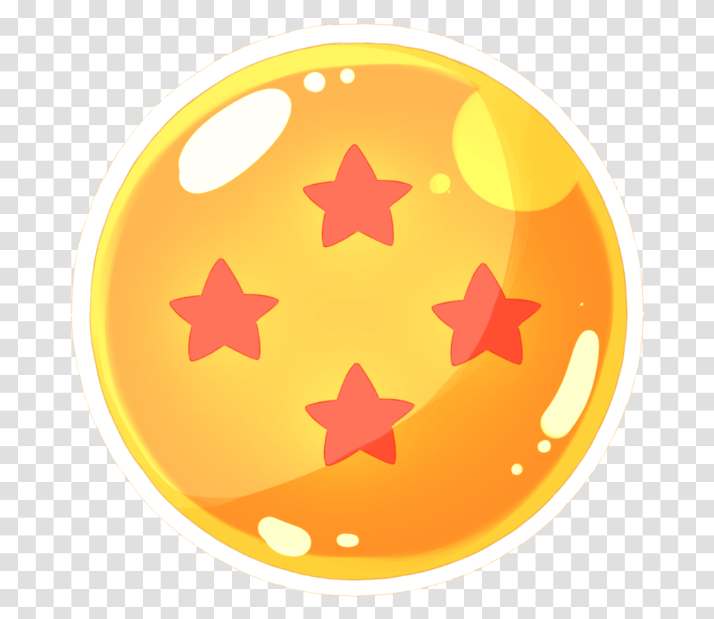Dragon Ball 4, Star Symbol, Egg, Food Transparent Png