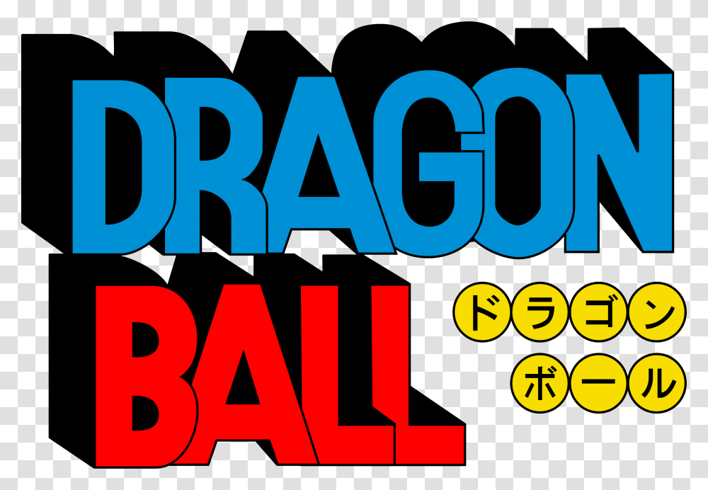 Dragon Ball Anime Logo, Word, Alphabet, Label Transparent Png