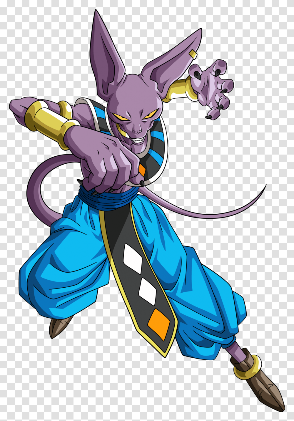 Dragon Ball Beerus Clipart Dragon Ball Super Lord Beerus, Hand, Person, Human, Toy Transparent Png