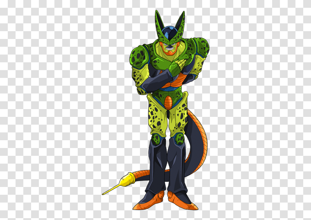 Dragon Ball Cell Characters Tv Tropes Imperfect Cell Dragon Ball, Person, Costume Transparent Png