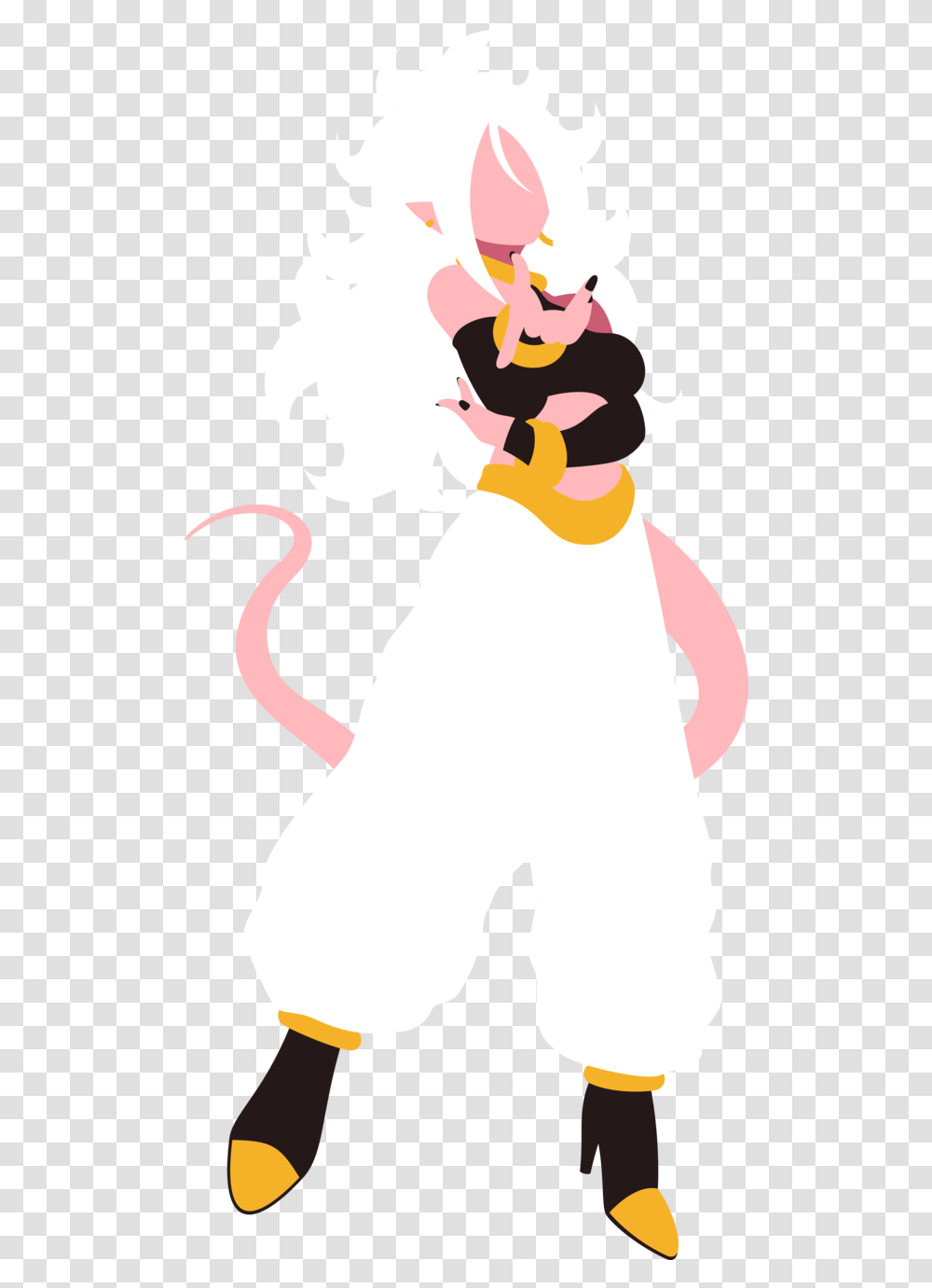 Dragon Ball Fighterz Android, Animal, Person, Art, Graphics Transparent Png