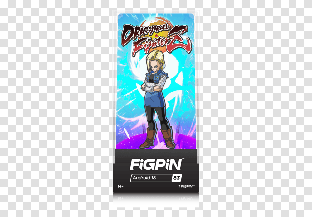 Dragon Ball Fighterz Figpin, Person, Comics, Book, Electronics Transparent Png