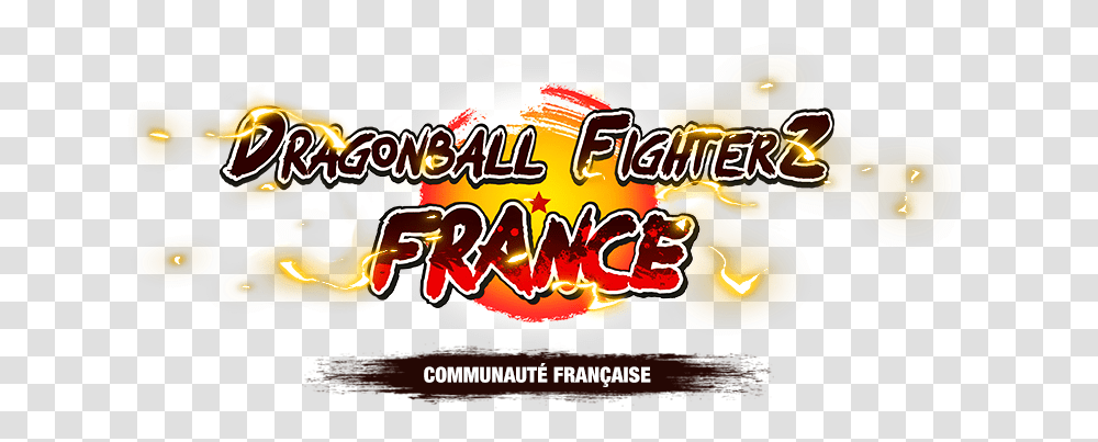 Dragon Ball Fighterz France Logo Dragon Ball Fighterz Calligraphy, Meal, Food, Leisure Activities, Plant Transparent Png