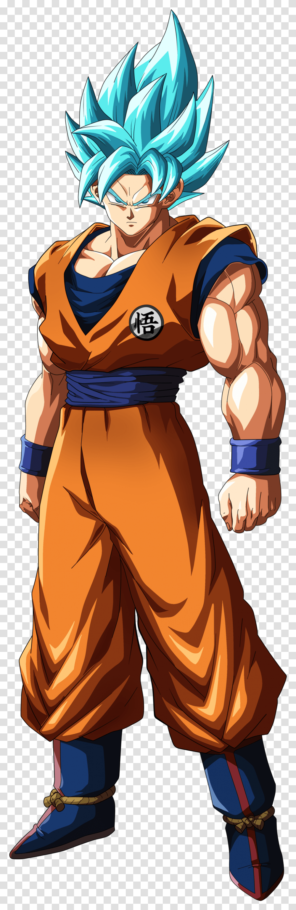 Dragon Ball Fighterz Goku Ssj Blue, Person, Arm, Hand Transparent Png