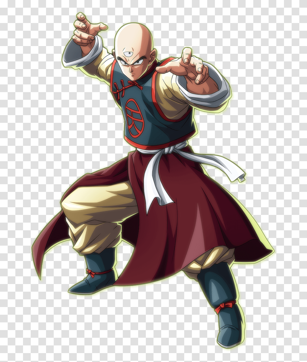 Dragon Ball Fighterz Image Dragon Ball Fighterz Tien, Person, Human, Sport, Sports Transparent Png