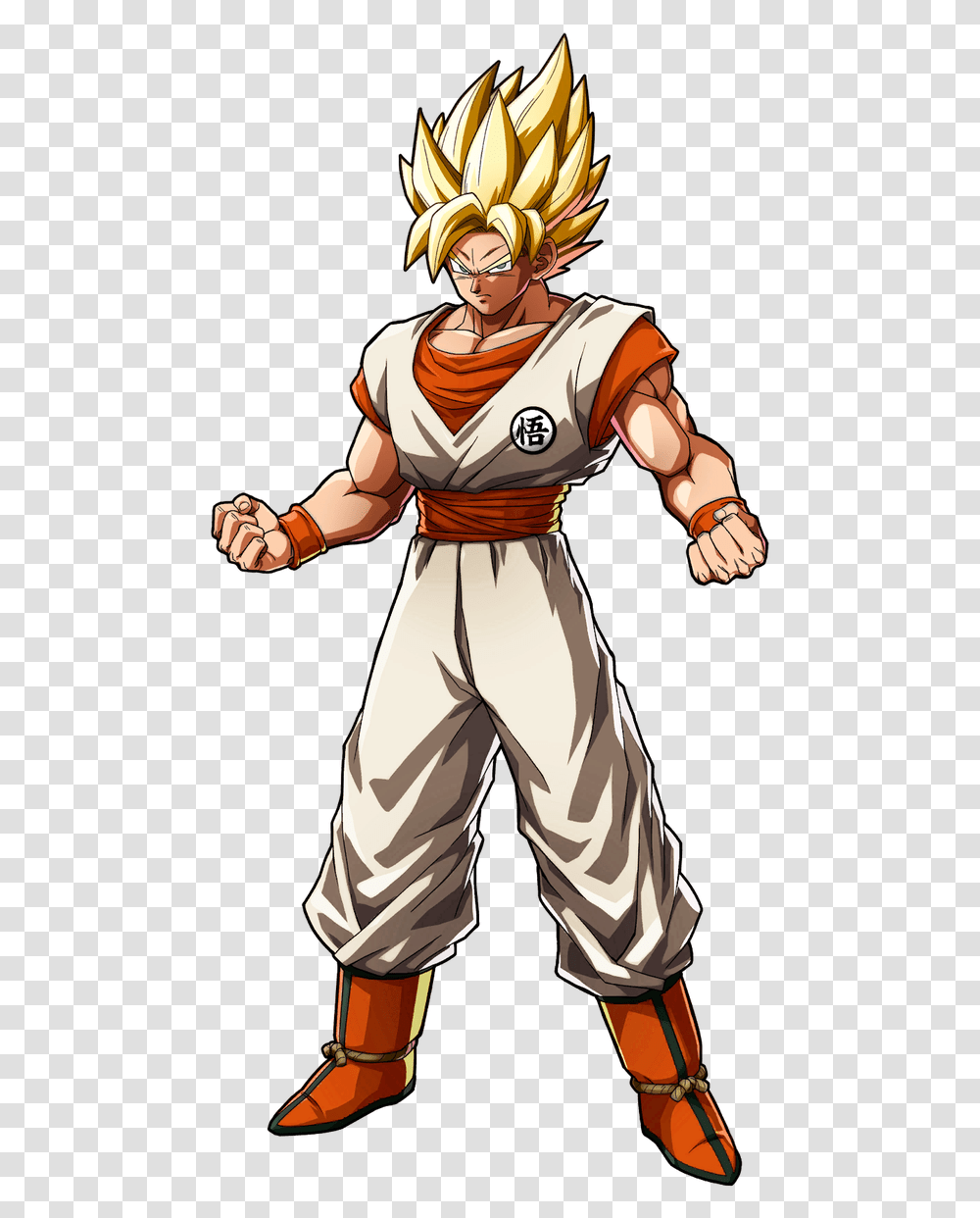 Dragon Ball Fighterz Image Goku Ssj Dragon Ball Fighterz, Person, People, Hand, Clothing Transparent Png