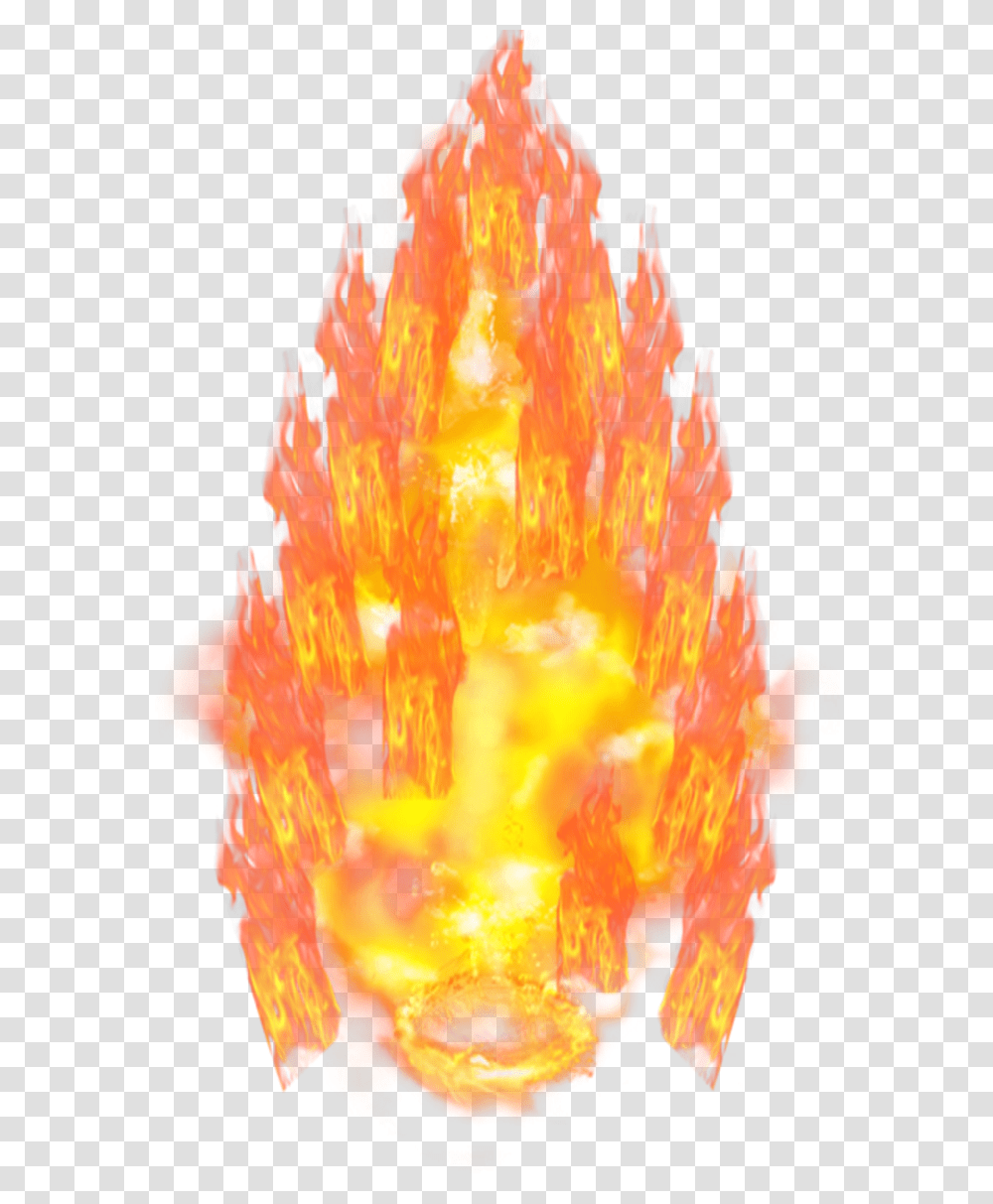 Dragon Ball God Aura, Bonfire, Flame, Nature, Outdoors Transparent Png