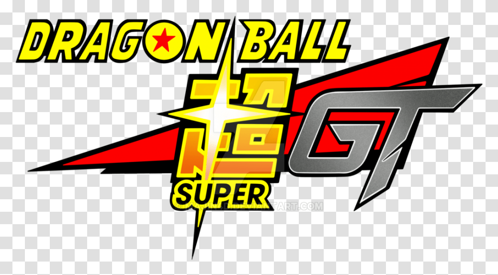 Dragon Ball Gt Logo 8 Image Dragon Ball Super Gt Logo, Text, Symbol, Alphabet, Graphics Transparent Png