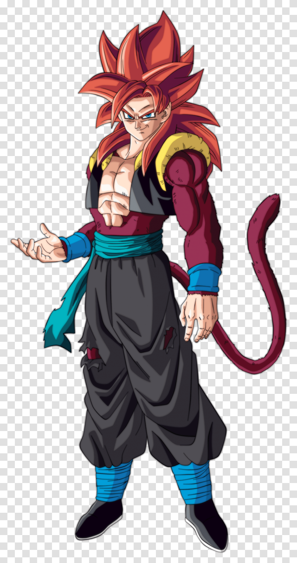 Dragon Ball Heroes Gogeta, Person, Human, Costume, Comics Transparent Png