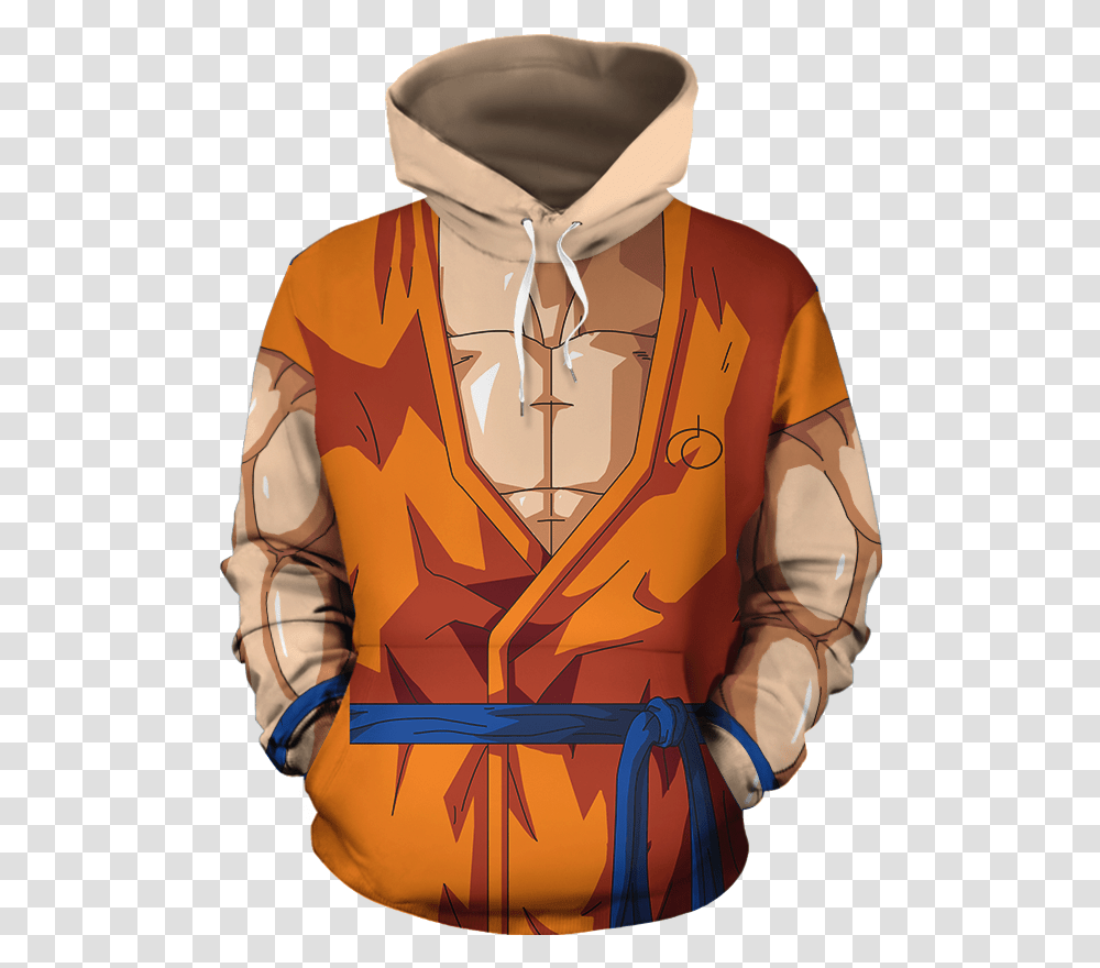 Dragon Ball Hoodie, Person, Sweatshirt, Sweater Transparent Png