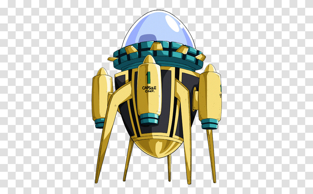 Dragon Ball Hype Capsule Corp Time Machine, Chair, Furniture, Art, Architecture Transparent Png