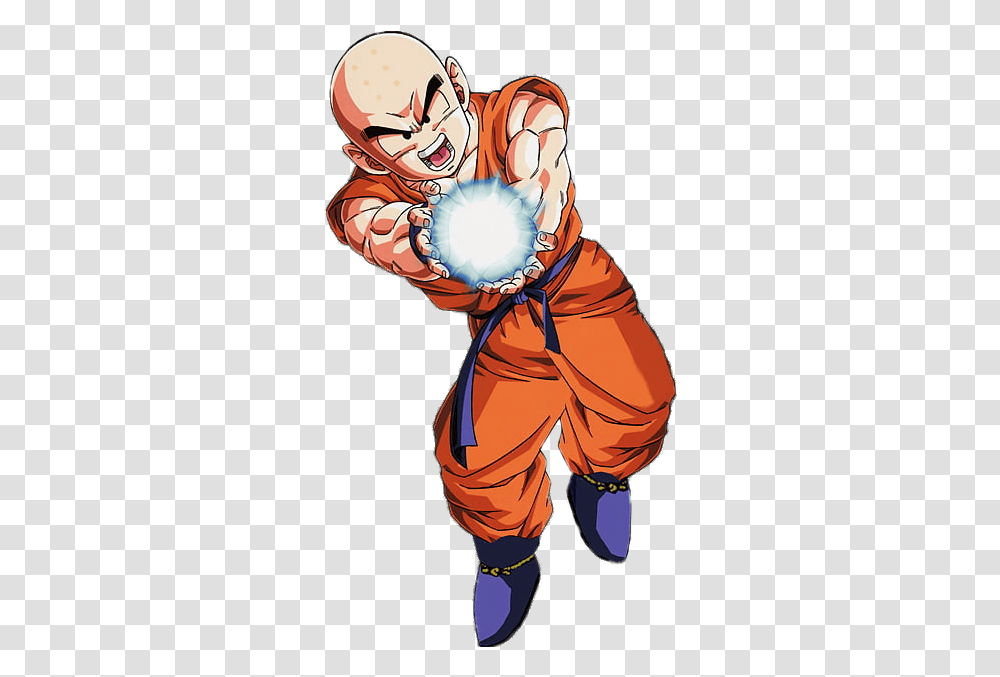 Dragon Ball In Hands Of Krillin, Person, Costume Transparent Png