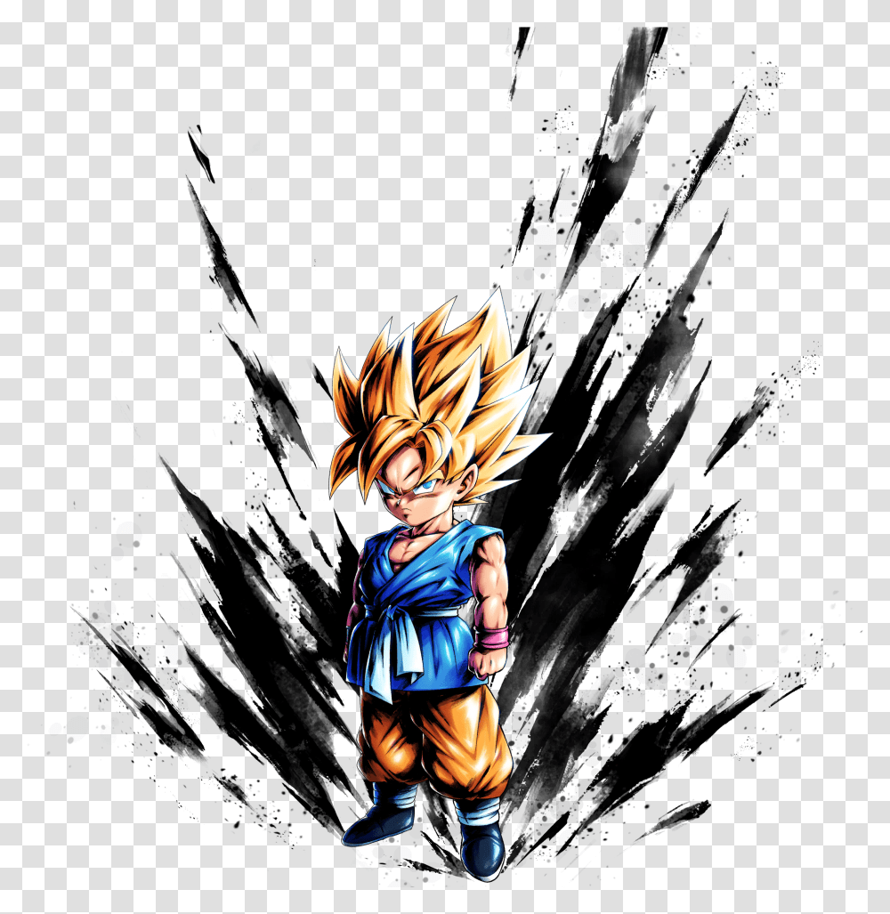 Dragon Ball Legends Gt Goku, Person, Human, Manga, Comics Transparent Png