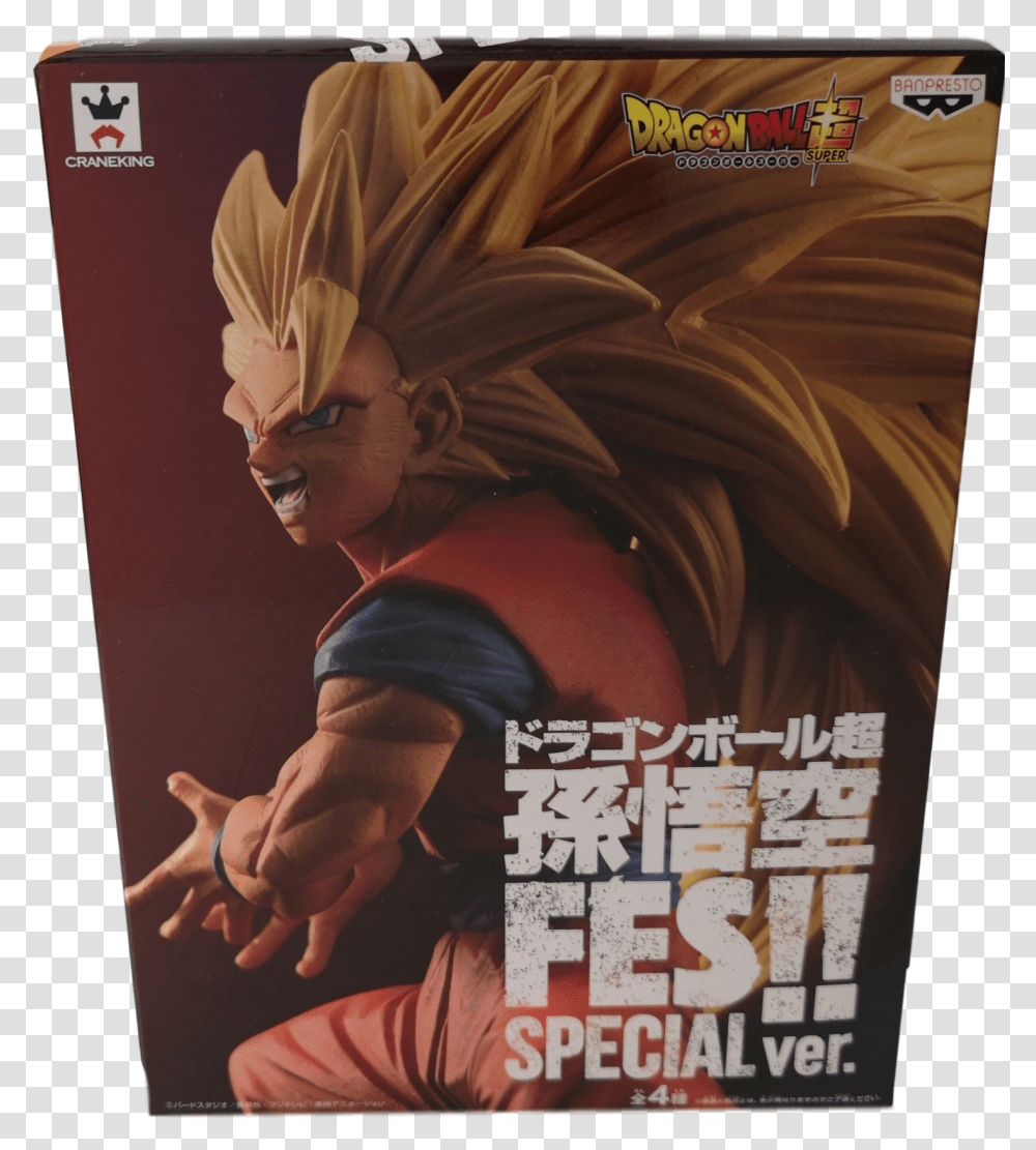 Dragon Ball Super 3 Fes Special Ver, Book, Person, Human, Comics Transparent Png