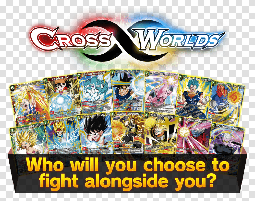 Dragon Ball Super Card Game Cross Worlds, Person, Human, Crowd, Theme Park Transparent Png