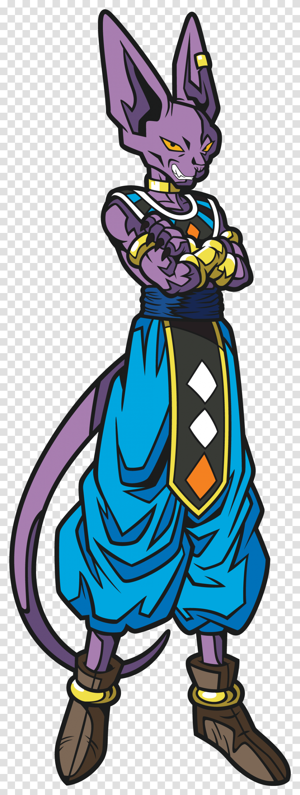 Dragon Ball Super Clipart With A Beerus Dragon Ball Super, Clothing, Costume, Dress, Graphics Transparent Png